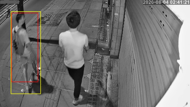 AI人形分析監控系統畫面 AI人形分析監控系統畫面